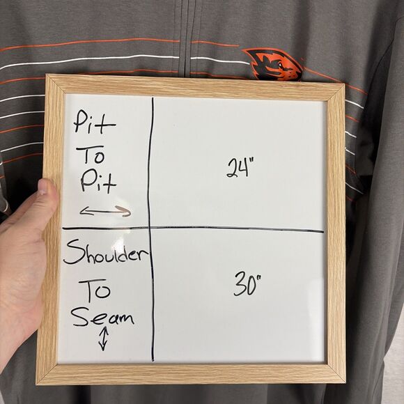 Oregon State University Beavers Mens Performance Quarter Zip Pullover Sz XL NWT - Picture 6 of 6